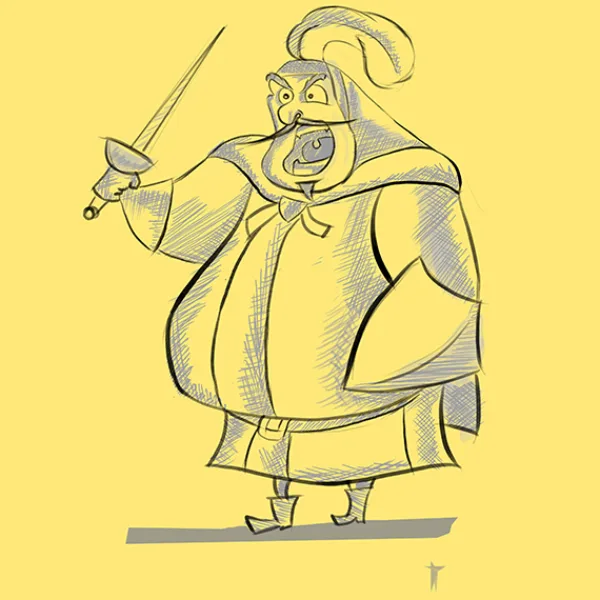 The Swordsman - Character Design