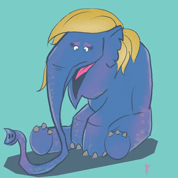 Miss Elephant - Character Design