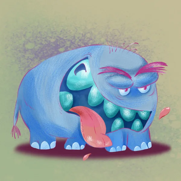Danny the Monster - Character Design
