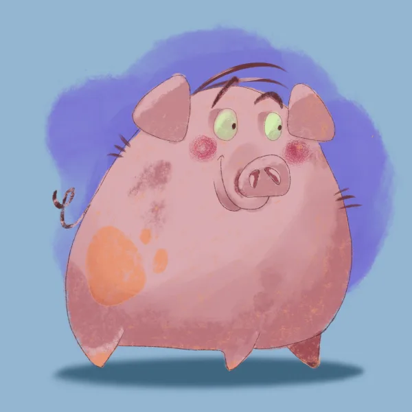 Paddy the Pig - Character Design